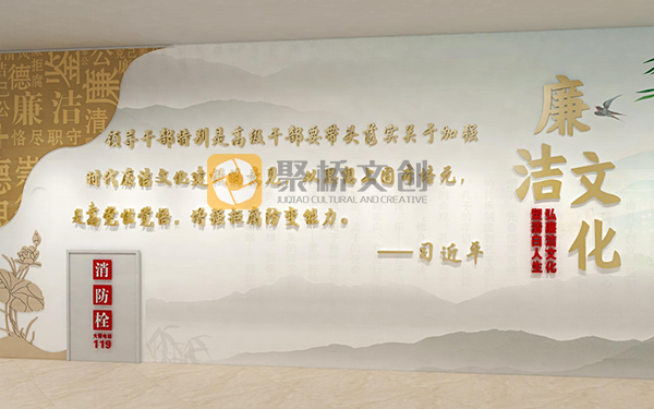 紅色文化展廳可以分成幾個(gè)主題版塊？