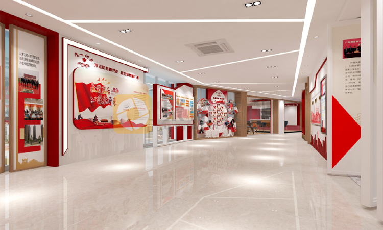 紅色展廳設(shè)計(jì)