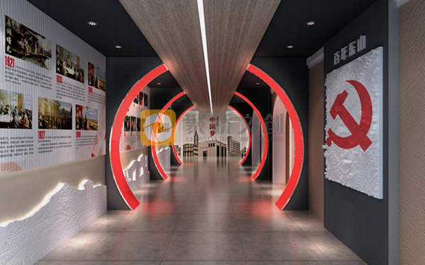 智慧黨建展廳設(shè)計(jì)