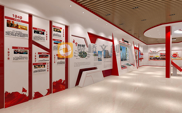 紅色展覽館的主題設(shè)計思路，展現(xiàn)歷史的精神與脈絡(luò)