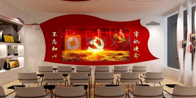 預算有限怎么做紅色展廳設計？這4招很管用